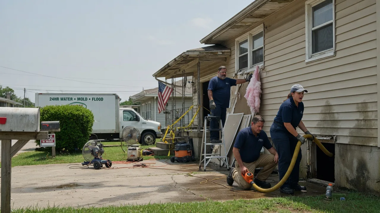 Water Damage Repair in Tar Heel, NC near me